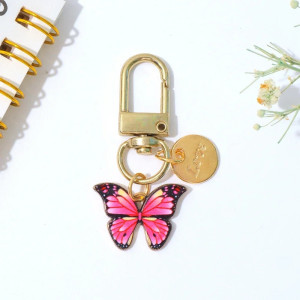 Portachiavi Farfalla Smaltato | Idea Regalo Donna Originale