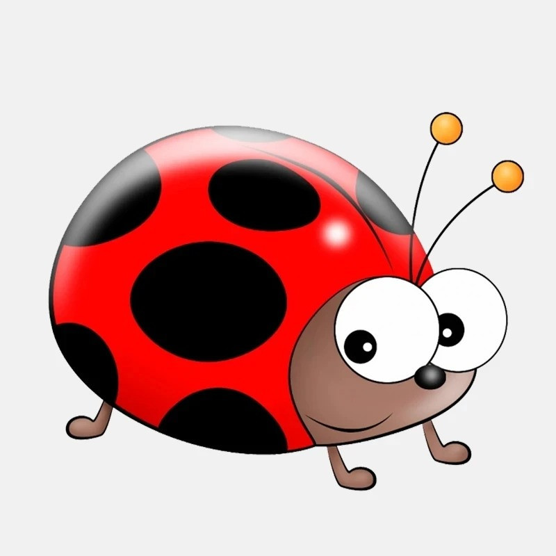 Funny Ladybug Sticker | Cute Vinyl Decal for Laptops & Cars
