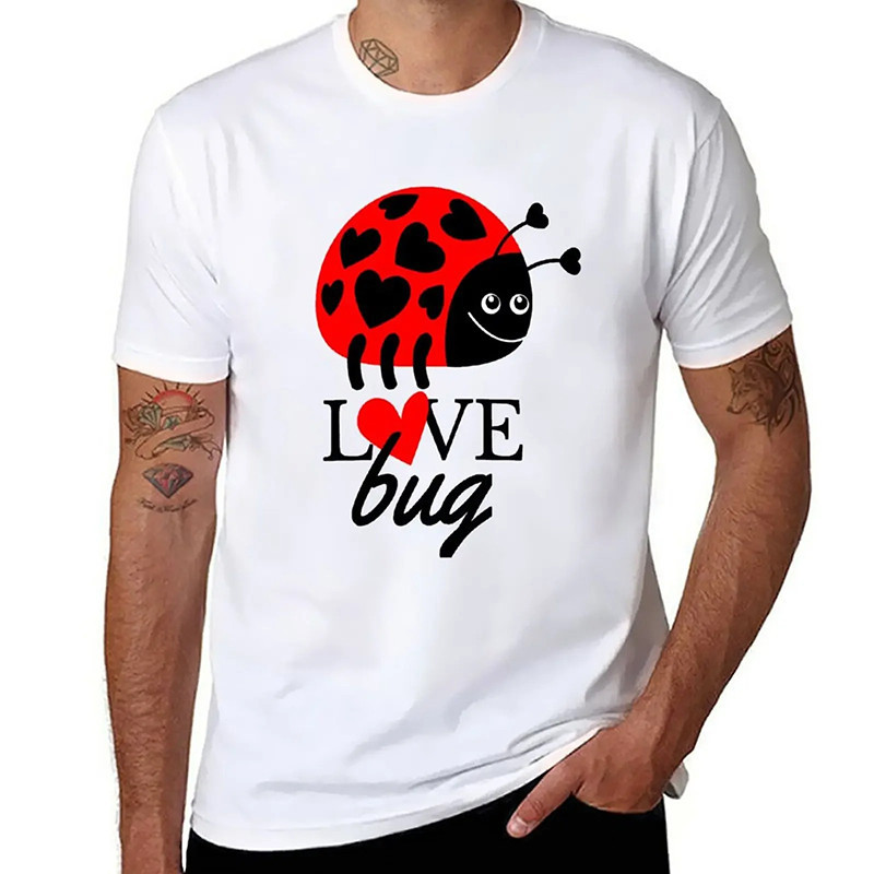T-Shirt Coccinelle Homme 'Bête d'Amour' | Cadeau Original