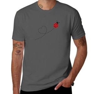 T-Shirt Homme Coccinelle 'L'Envol Enchanté' | Mignon & Unique