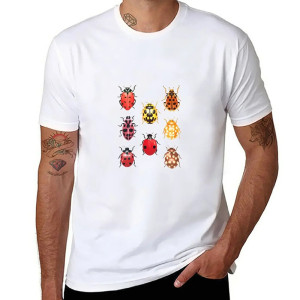 T-Shirt Homme Coccinelle | Collection Nature | 1001 Abeilles