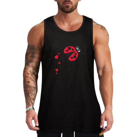 Débardeur Coccinelle Homme Envol Amoureux | Cadeau Original