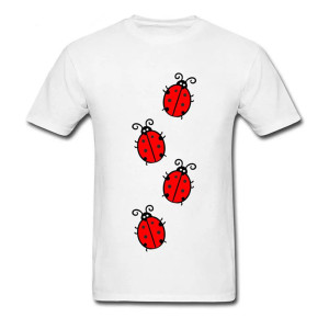 T-shirt Coccinelle Mignon pour Femme & Homme | Idée Cadeau