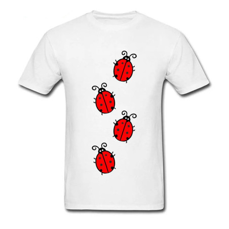T-shirt Coccinelle Mignon pour Femme & Homme | Idée Cadeau