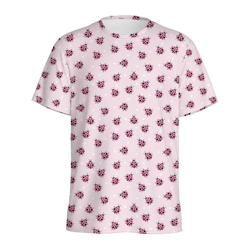 T-shirt Coccinelle "Douceur Pastel"