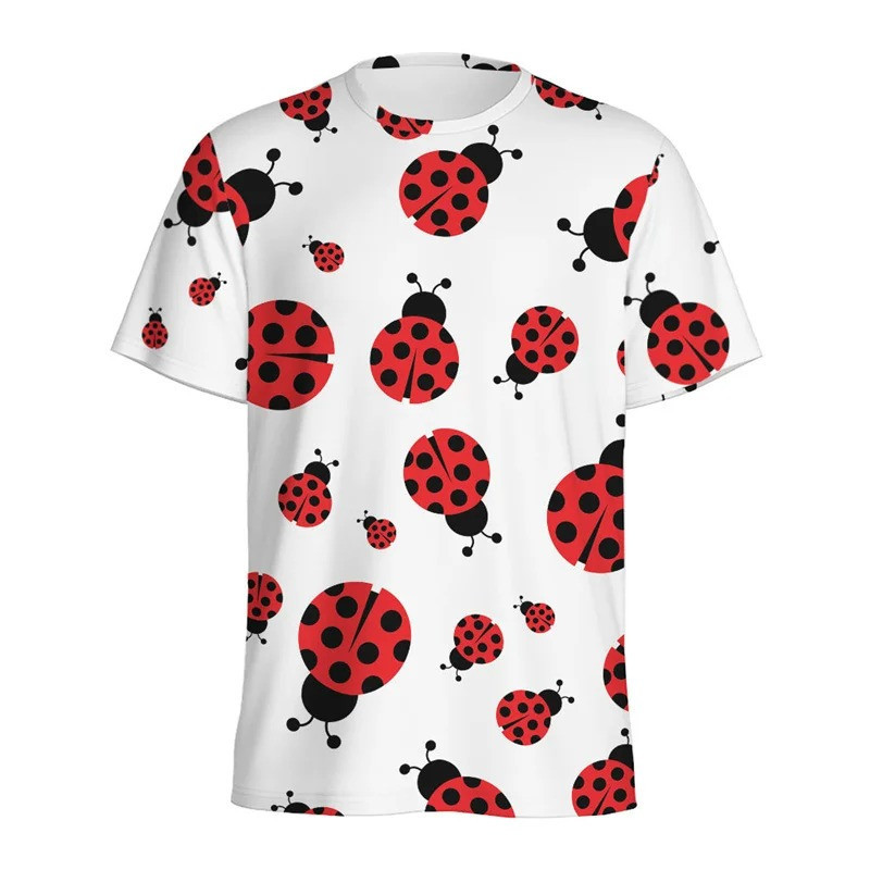 T-shirt Coccinelle "Rouge Pop"