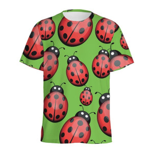 T-shirt Coccinelle "Jardin Printanier"