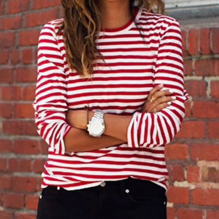 T-shirt Coccinelle "Rayures Nautiques"