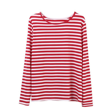 T-Shirt Marinière Coccinelle Femme à Rayures | 1001abeilles