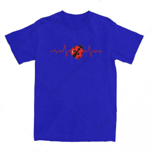T-Shirt Coccinelle Battement de Cœur | 100% Coton Cadeau Nature