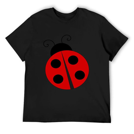 T-shirt Coccinelle Jardin Écarlate