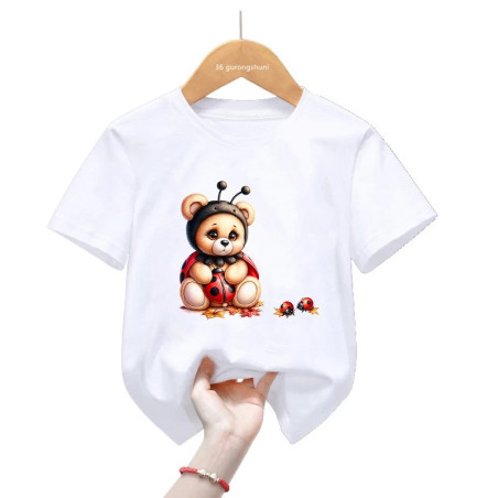 T-shirt enfant Coccinelle Magique