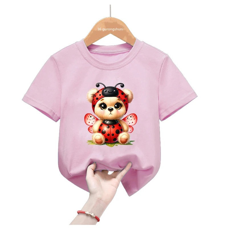 T-shirt enfant Coccinelle Hivernale