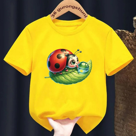 T-shirt enfant Coccinelle Volante