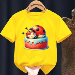 T-shirt enfant Coccinelle Douceur Sucrée