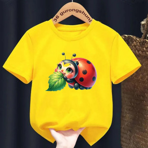 T-shirt enfant Coccinelle Gourmande