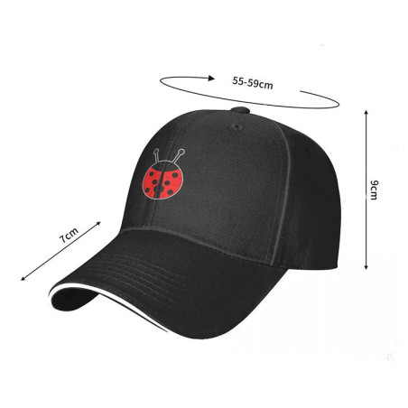 Casquette Coccinelle "Charme Polychrome" | Cadeau Nature