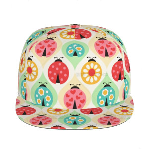 Cute Ladybug "Playful Garden" Cap – Unique Summer Sun Hat
