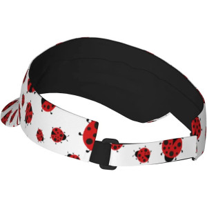 Visière de Soleil Coccinelle | Cadeau d'Été Unique pour Femme