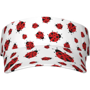 Visière de Soleil Coccinelle | Cadeau d'Été Unique pour Femme