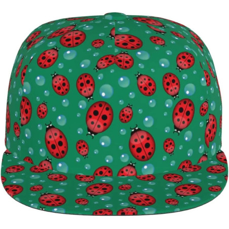 Casquette Coccinelle Verger | Chapeau Thème Nature Femme