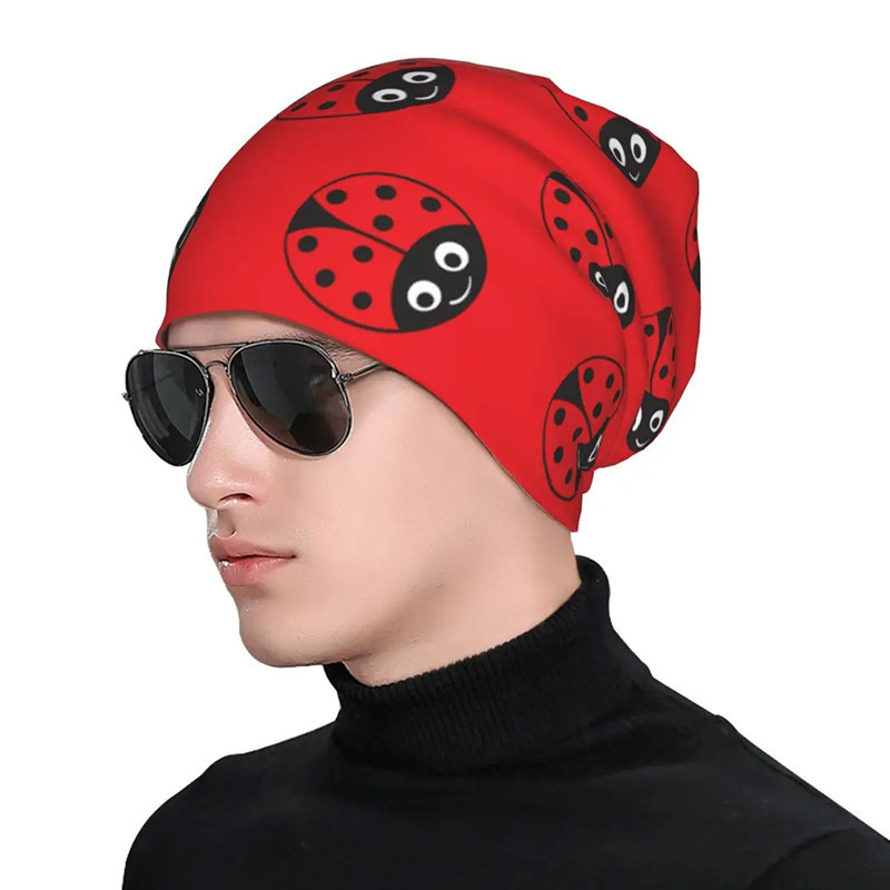 Bonnet Coccinelle Mignon | Chapeau d'Hiver Chaud & Original