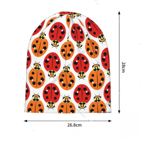 Bonnet Coccinelle Royale | Chapeau d'Hiver Mignon & Unique