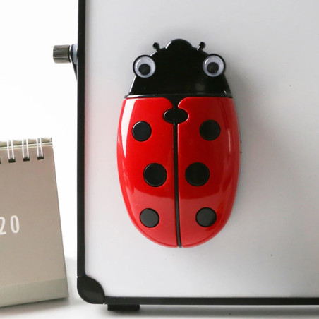 Pot Magnétique Coccinelle | Rangement Bureau & Salle de Classe