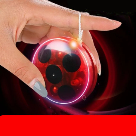 Yo-Yo Coccinelle Lumineux : Jouet & Idée Cadeau Originale