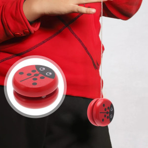 Yo-Yo Coccinelle en Bambou | Jouet Écologique pour Débutant
