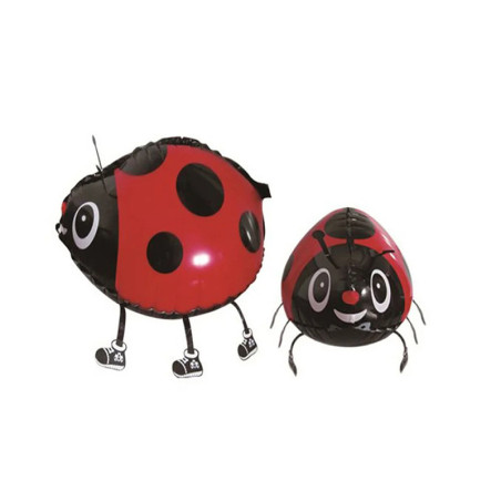 Cute Walking Ladybug Balloons (Set of 2) | Party Decor Gift