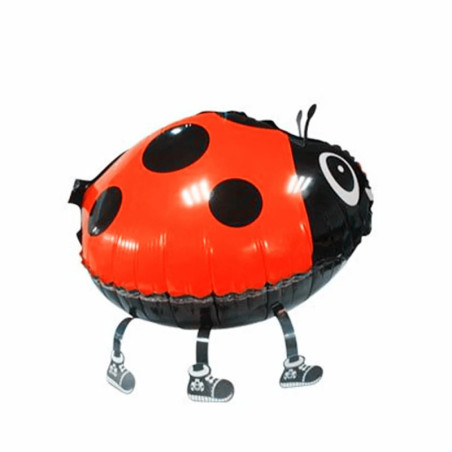 Cute Walking Ladybug Balloons (Set of 2) | Party Decor Gift