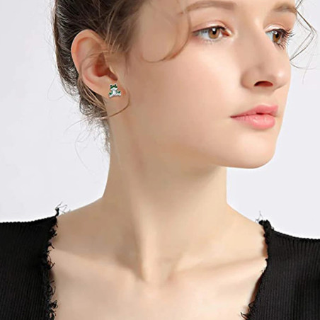 Happy Frog Earrings - Cute & Funny Jewelry Gift for Women