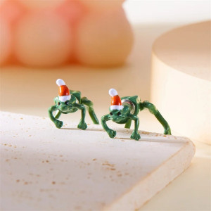 Puces d'Oreilles Grenouille Mignonne | Cadeau Original Femme