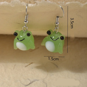 Boucles d'oreilles Grenouille | Cadeau Amoureux de la Nature
