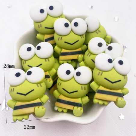Cartoon-Frosch-Figuren | 10er-Set für Dekoration & DIY
