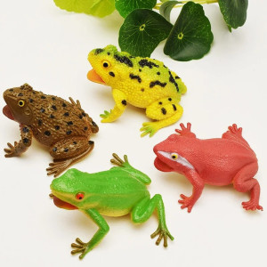 Jouet Grenouille à Presser qui Coasse | Cadeau Mignon & Drôle