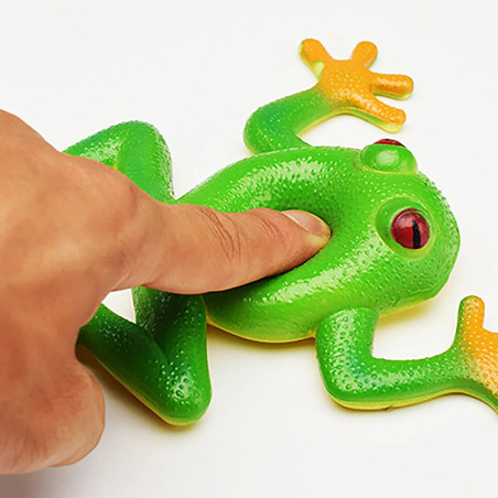 Grenouille Extensible Coâ ! - Jouet Sensoriel Mignon & Drôle