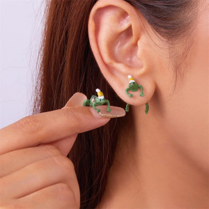 Puces d'Oreilles Grenouille Mignonne | Cadeau Original Femme