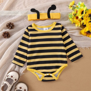 Déguisement Abeille Bébé Fille | Ensemble Robe & Barboteuse