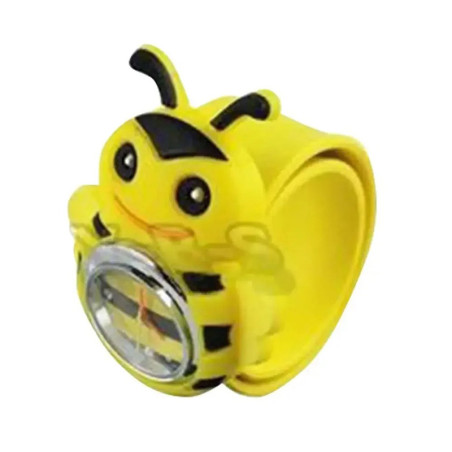 Montre Abeille Mignonne pour Enfant | Bracelet Slap Silicone
