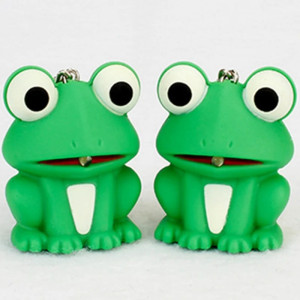 Porte-Clé Grenouille Lumineux & Sonore | Idée Cadeau Mignonne