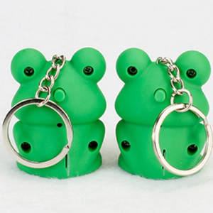 Porte-Clé Grenouille Lumineux & Sonore | Idée Cadeau Mignonne