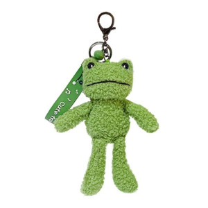 Porte-Clé Grenouille en Peluche Douce - Cadeau Mignon & Original