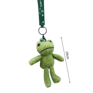 Porte-Clé Grenouille en Peluche Douce - Cadeau Mignon & Original