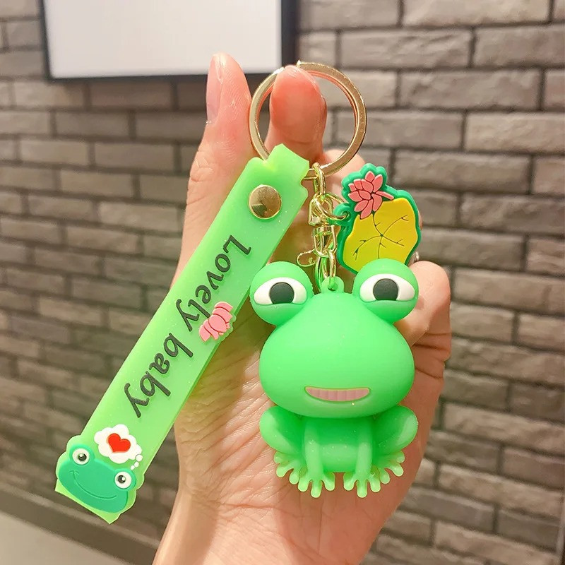 Porte-Clé Grenouille Happy Glow – Cadeau Mignon & Original