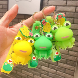 Porte-Clés Grenouille "Lueur Joyeuse" - 3 couleurs au choix !