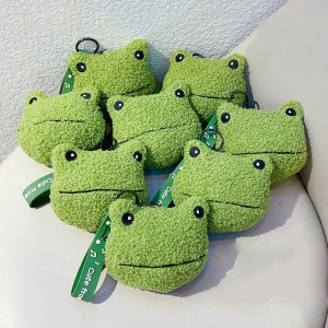 Porte-Clé Peluche Grenouille Zen | Idée Cadeau Mignonne