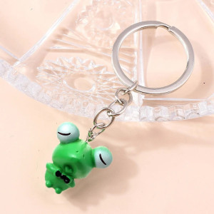 Dreamy Frog Keychain | Cute & Funny Kawaii Accessory Gift