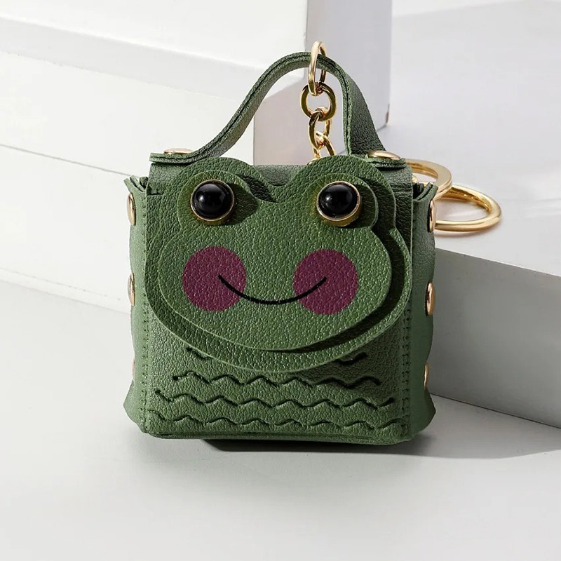 Cute Frog Keychain Coin Purse | Kawaii Handbag Charm Gift